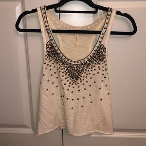Free people beaded tank